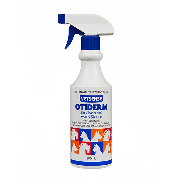 Vetsense Otiderm Ear and Wound Cleanser 125ml